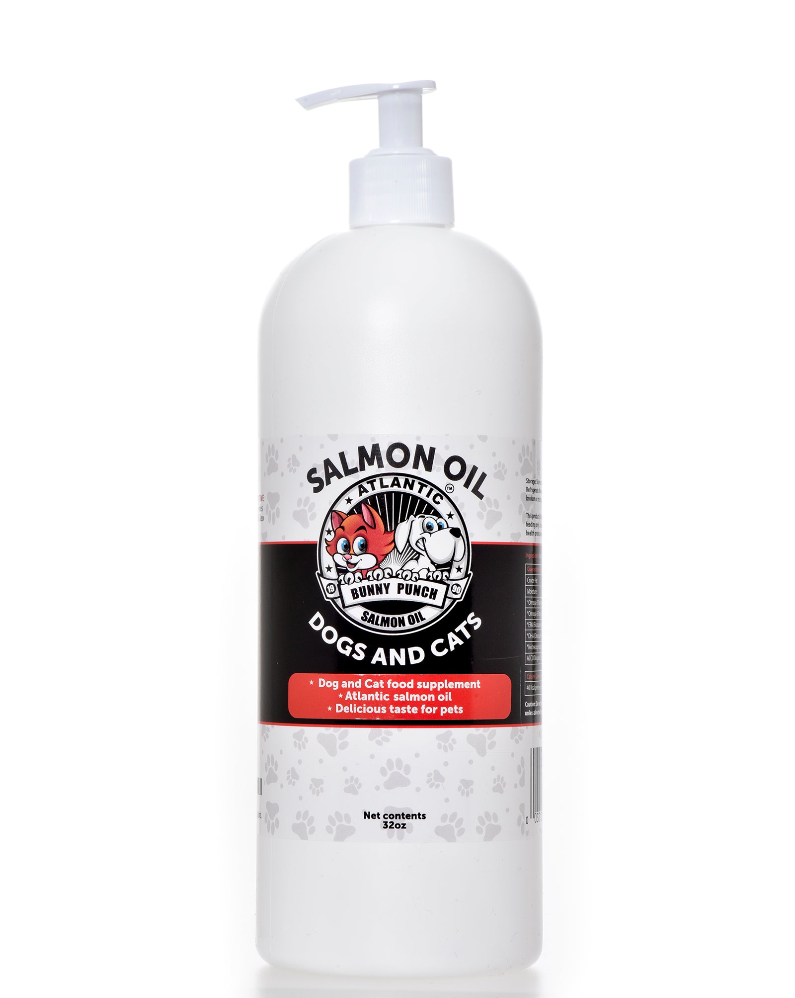 Bunny Punch Salmon Oil For Dogs And Cats